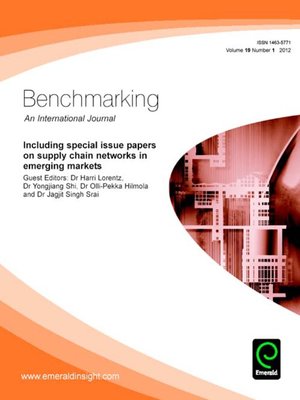 cover image of Benchmarking: An International Journal, Volume 19, Issue 1